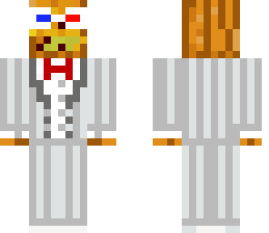 pumpkin in a tux