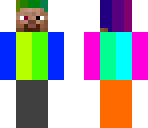colorful steve