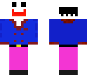 creepy clown man