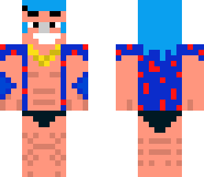 one piece franky blue shirt