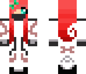 cute ninja girl's sister red