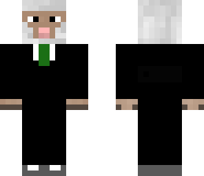 sheep in a suit with green tie 3