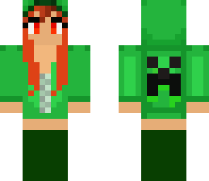 cute creeper girl