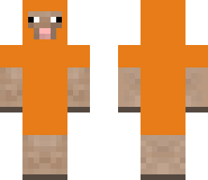 orange sheep