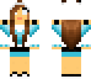 panda girl herobrine