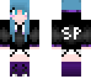 blue hair