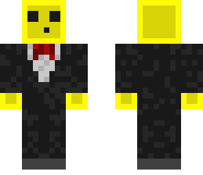 gold slime in tux no headphones