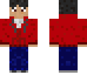 red hoodie