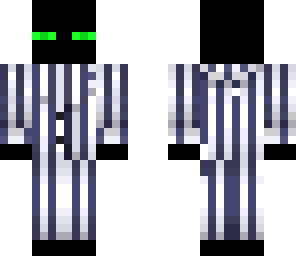 green eyed endermen in pajamas