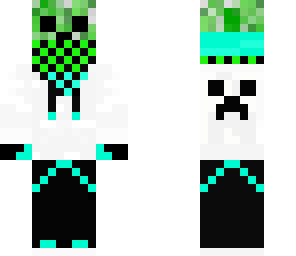 cyan green creeper