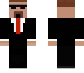 weird business man