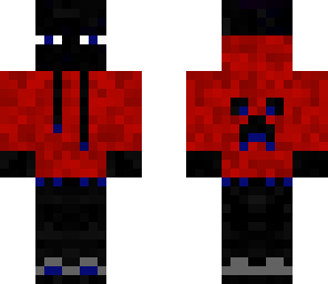 red hoodie endermen
