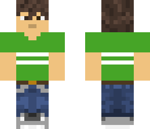 green shirt boy