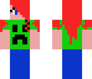 red-head creeper girl