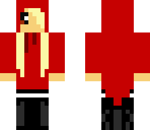 blone red riding hood