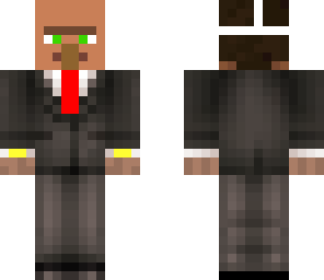 herobrine with villager mask