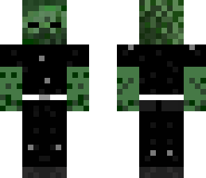 zombie in a black