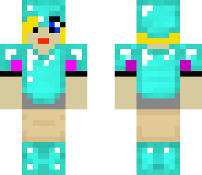 girl in diamond armour