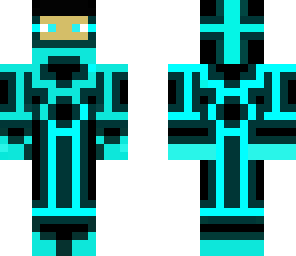 tron guy blue