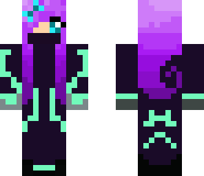 cute ninja girl' sister purple