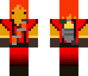 pyro flame princess -red-