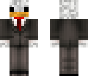 chicken in a suit