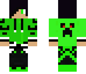 lime green teen with swag