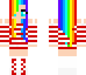 rainbow girl