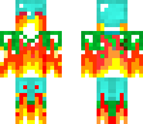 flaming armor