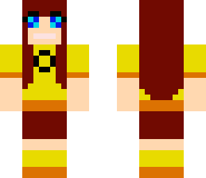 girl in yellow