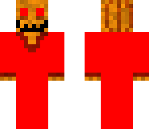 evil pumpkin man