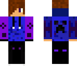 ender teen creeper hood