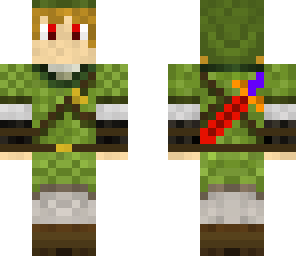 link with fire sword
