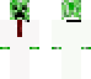 creeper in white smoking