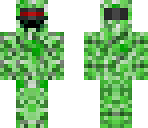 happy creeper with future glass