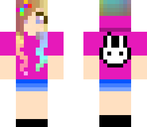 bunny hoodie girl