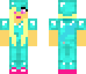 chick in diamond armor