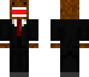 domo in a suit