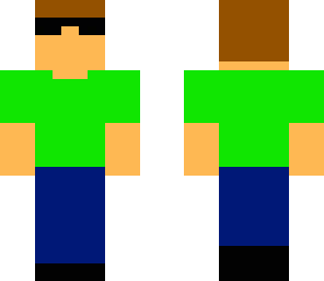 green shirt