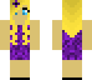purple dress