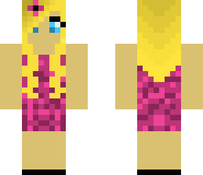pink dress