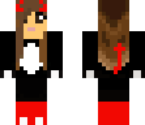 evil girl panda