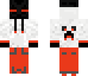 red and white creeper guy
