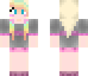 rainbow girl