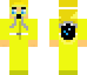 yellow diver girl