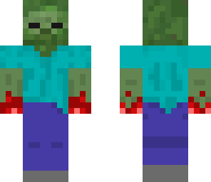 zombie with bloody fist