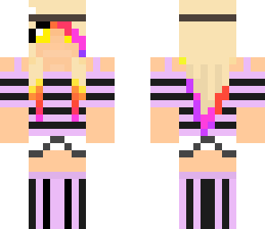cute scene girl skin