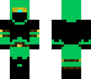 green paintball player
