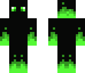 green flame