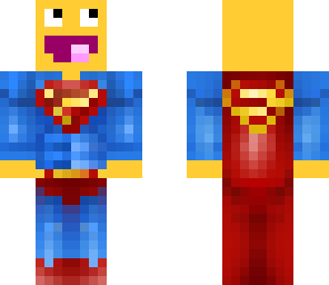 super man smiling